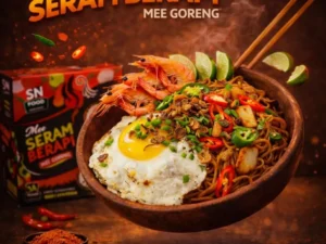 [3 dalam 1 hanya RM3.99] Mee Seram Berapi Mee Goreng