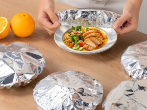 Reusable Aluminum Foil Food Covers