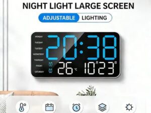 ⏰Multifunctional decorative LED digital wall clock, the limitless digital clock for the modern Norwegian home