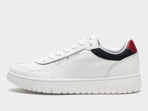 Mixed Texture Basketball Trainers