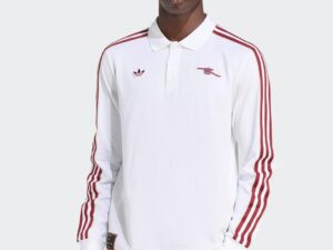 Arsenal Terrace Icons Long Sleeve Polo Shirt