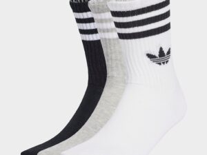 3-Stripes Crew Socks 3 Pairs