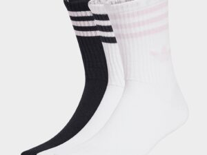 3-Stripes Crew Socks 3 Pairs
