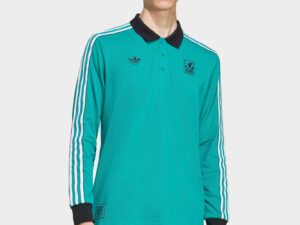 Liverpool FC Terrace Icons Long Sleeve Polo Shirt