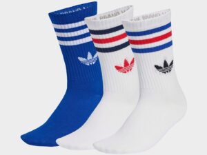 3-Stripes Crew Socks 3 Pairs