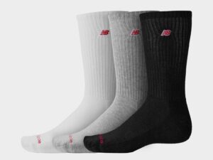 Patch Large Crew Socks 3 Pack