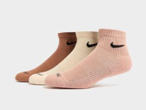 Everyday Plus Cushioned Training Ankle Socks (3 Pairs)