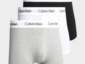 Cotton Stretch 3 Pack Low Rise Trunk